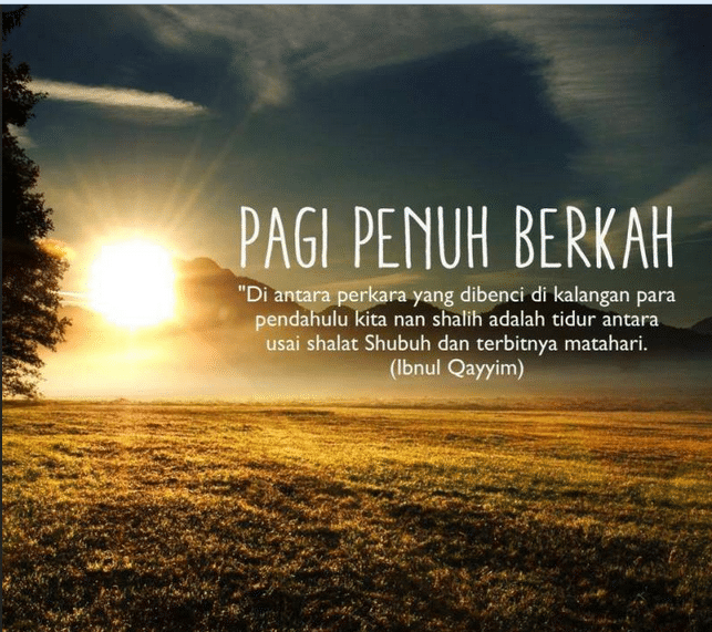 Ilmiah Bangun Pagi Baik untuk Dilakukan